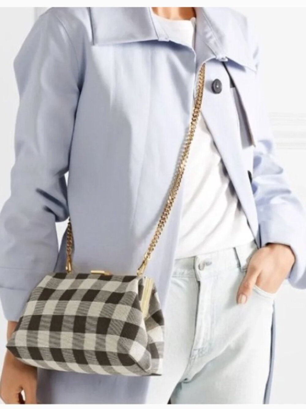 Mansur Gavriel checked clutch - Picture 4 of 7